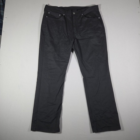 Levi's Other - Levis 514 Jeans Mens Size‎ 36x29 Charcoal Straight Leg Low Rise